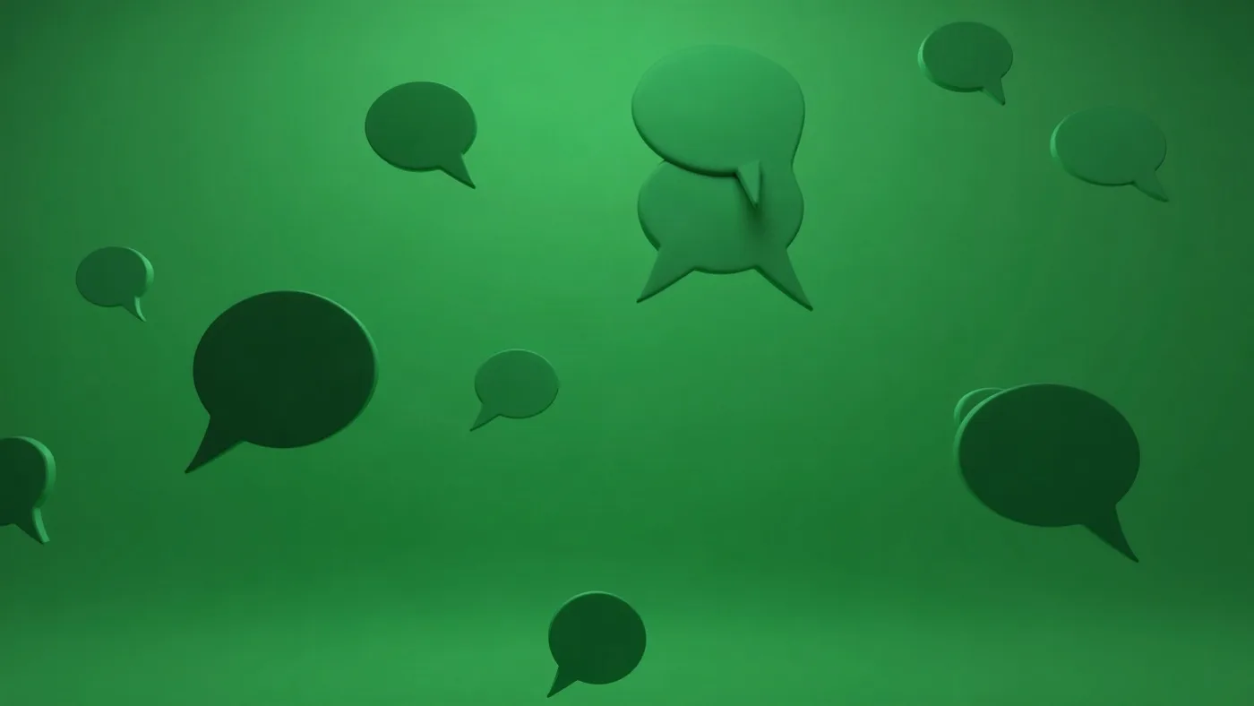 Ícono verde de WhatsApp, símbolo de la mensajería y las campañas por este canal